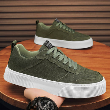 MS873 - Casual Army Green Fashion Shoes
